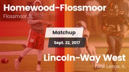 Matchup: Homewood-Flossmoor vs. Lincoln-Way West  2017