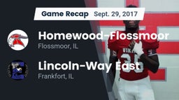 Recap: Homewood-Flossmoor  vs. Lincoln-Way East  2017