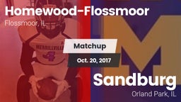 Matchup: Homewood-Flossmoor vs. Sandburg  2017