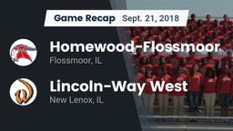 Recap: Homewood-Flossmoor  vs. Lincoln-Way West  2018