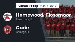 Recap: Homewood-Flossmoor  vs. Curie  2019