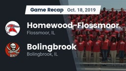 Recap: Homewood-Flossmoor  vs. Bolingbrook  2019