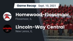 Recap: Homewood-Flossmoor  vs. Lincoln-Way Central  2021