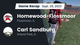 Recap: Homewood-Flossmoor  vs. Carl Sandburg  2023