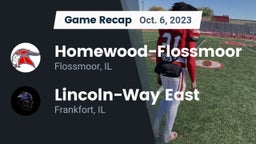 Recap: Homewood-Flossmoor  vs. Lincoln-Way East  2023