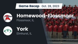 Recap: Homewood-Flossmoor  vs. York  2023