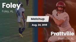 Matchup: Foley  vs. Prattville  2018
