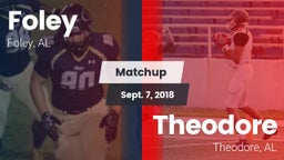Matchup: Foley  vs. Theodore  2018