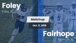 Matchup: Foley  vs. Fairhope  2019