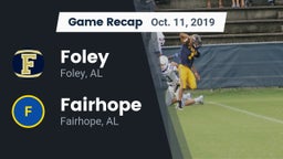 Recap: Foley  vs. Fairhope  2019