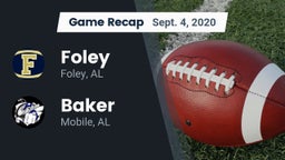 Recap: Foley  vs. Baker  2020