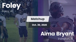 Matchup: Foley  vs. Alma Bryant  2020