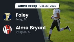 Recap: Foley  vs. Alma Bryant  2020