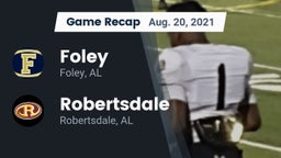 Recap: Foley  vs. Robertsdale  2021