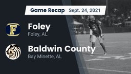 Recap: Foley  vs. Baldwin County  2021