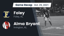 Recap: Foley  vs. Alma Bryant  2021