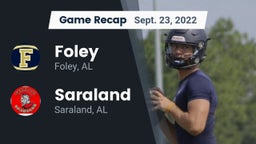 Recap: Foley  vs. Saraland  2022