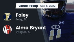 Recap: Foley  vs. Alma Bryant  2022