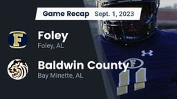 Recap: Foley  vs. Baldwin County  2023
