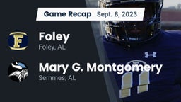 Recap: Foley  vs. Mary G. Montgomery  2023