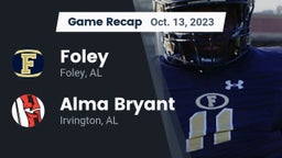 Recap: Foley  vs. Alma Bryant  2023