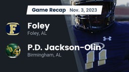 Recap: Foley  vs. P.D. Jackson-Olin  2023