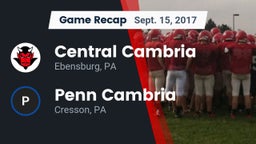 Recap: Central Cambria  vs. Penn Cambria  2017