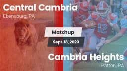 Matchup: Central Cambria vs. Cambria Heights  2020