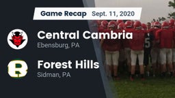 Recap: Central Cambria  vs. Forest Hills  2020