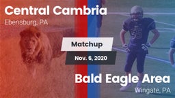 Matchup: Central Cambria vs. Bald Eagle Area  2020