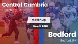 Matchup: Central Cambria vs. Bedford  2020