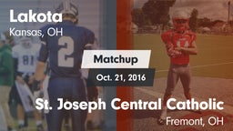 Matchup: Lakota vs. St. Joseph Central Catholic  2016