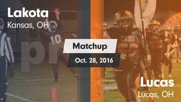 Matchup: Lakota vs. Lucas  2016