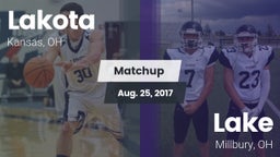 Matchup: Lakota vs. Lake  2017