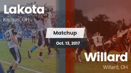 Matchup: Lakota vs. Willard  2017