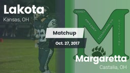 Matchup: Lakota vs. Margaretta  2017