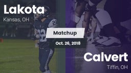 Matchup: Lakota vs. Calvert  2018
