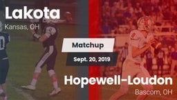 Matchup: Lakota vs. Hopewell-Loudon  2019