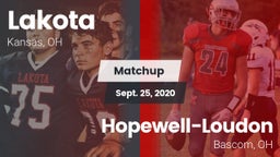 Matchup: Lakota vs. Hopewell-Loudon  2020