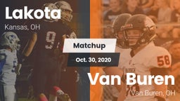 Matchup: Lakota vs. Van Buren  2020