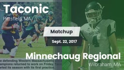 Matchup: Taconic  vs. Minnechaug Regional  2017