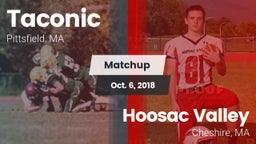 Matchup: Taconic  vs. Hoosac Valley  2018