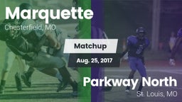 Matchup: Marquette High vs. Parkway North  2017