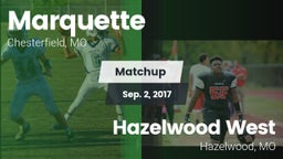 Matchup: Marquette High vs. Hazelwood West  2017