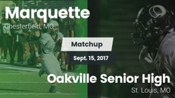 Matchup: Marquette High vs. Oakville Senior High 2017