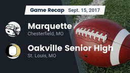 Recap: Marquette  vs. Oakville Senior High 2017