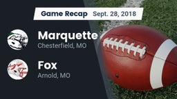 Recap: Marquette  vs. Fox  2018