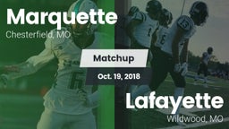 Matchup: Marquette High vs. Lafayette  2018