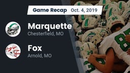Recap: Marquette  vs. Fox  2019