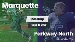 Matchup: Marquette High vs. Parkway North  2020